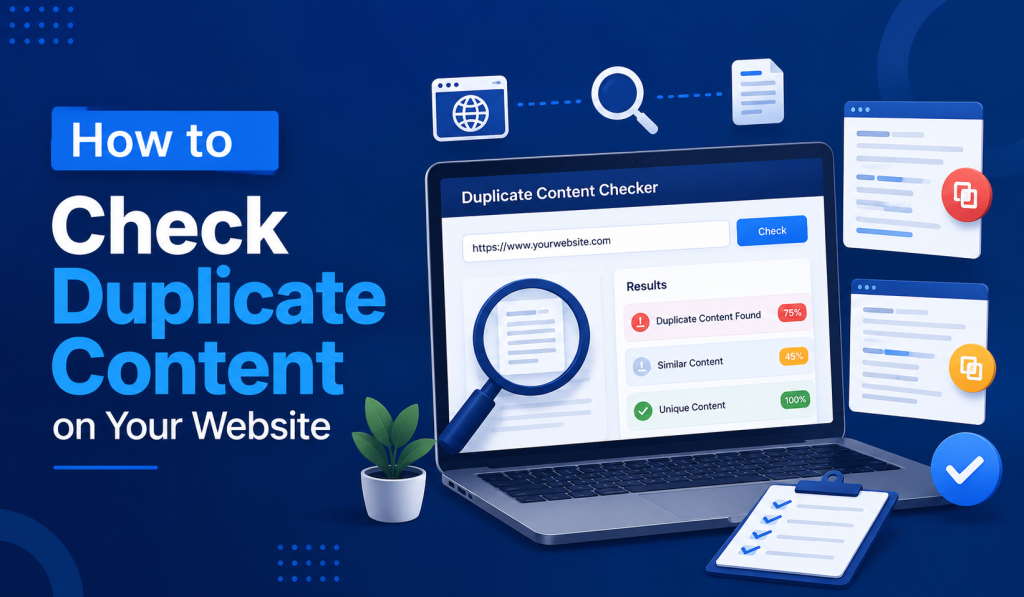 How to Check Duplicate Content
