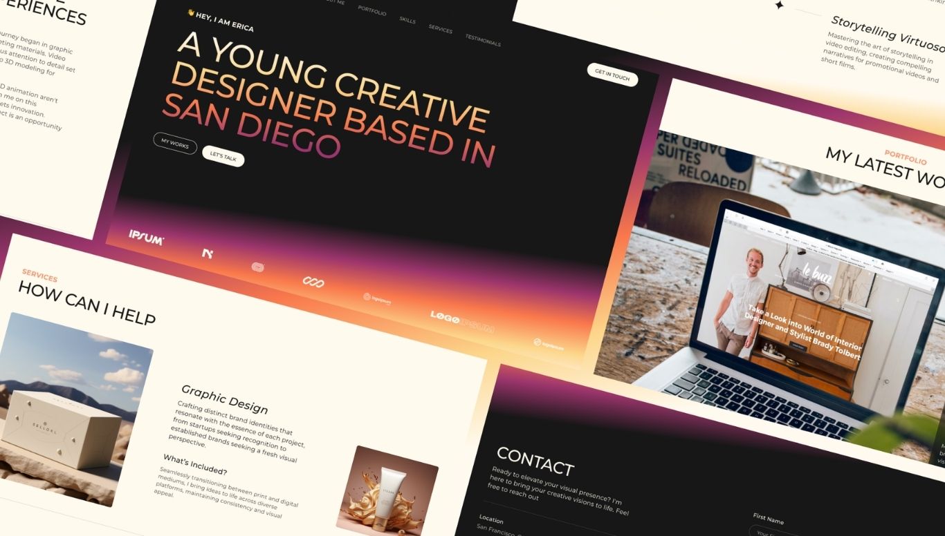Freelancer Portfolio Websites