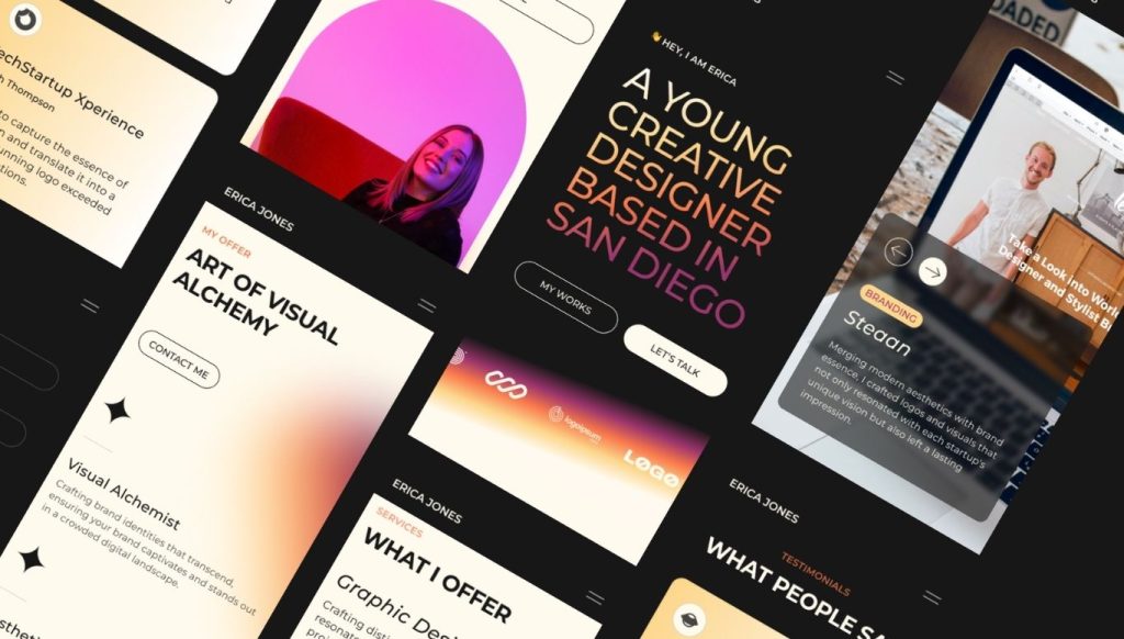 Freelancer Portfolio Websites