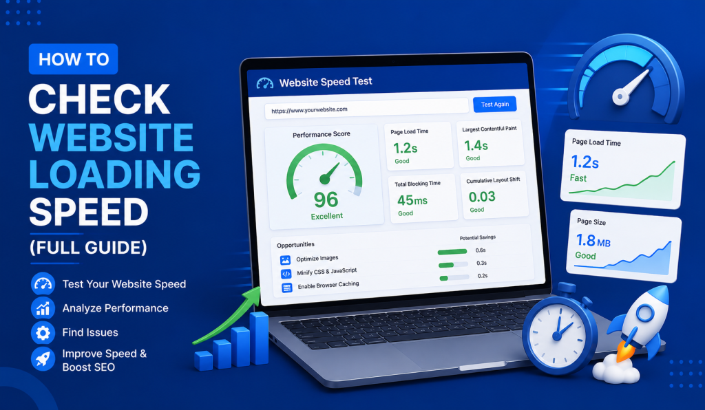 How to Check Website Loading Speed (Full Guide)
