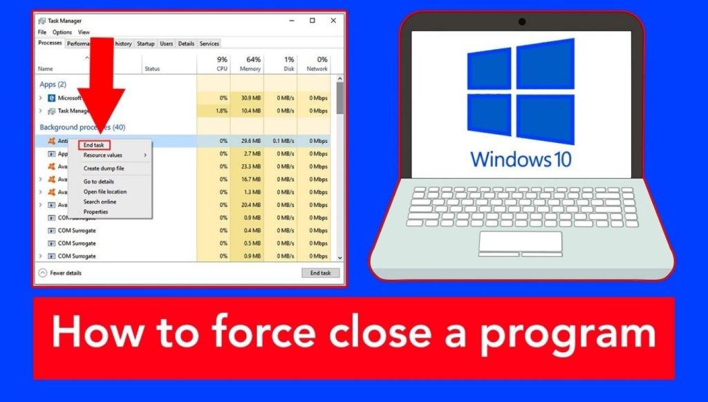 How to Force Close or Force