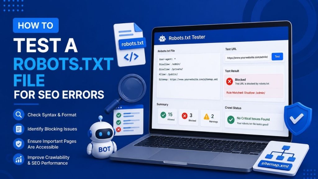 How to Test a Robots.txt File for SEO Errors
