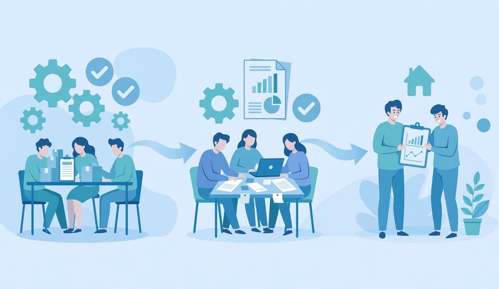 How a white label SEO fulfillment workflow works between provider and agency