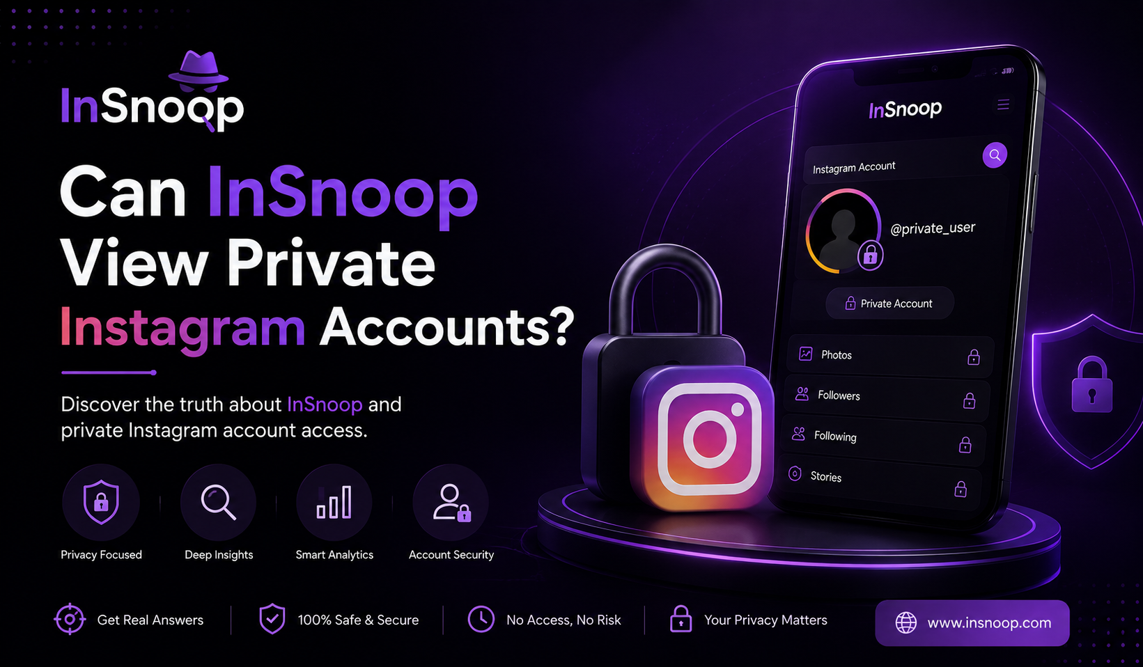 Can InSnoop View Private Instagram Accounts?