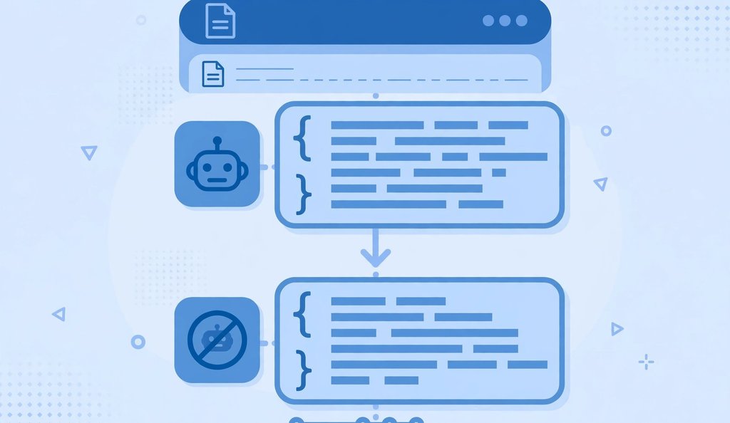 Diagram of user-agent and disallow rules in a robots.txt file