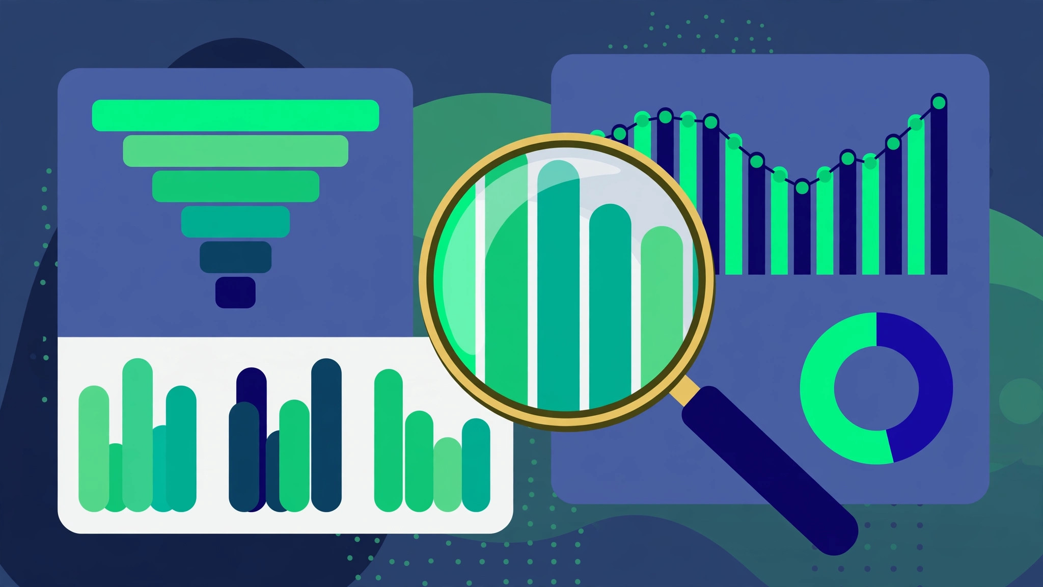 B2B SEO reporting dashboard with pipeline metrics